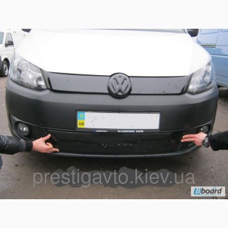 Зимняя накладка на решетку радиатора Volkswagen Caddy (2010-2014) верх