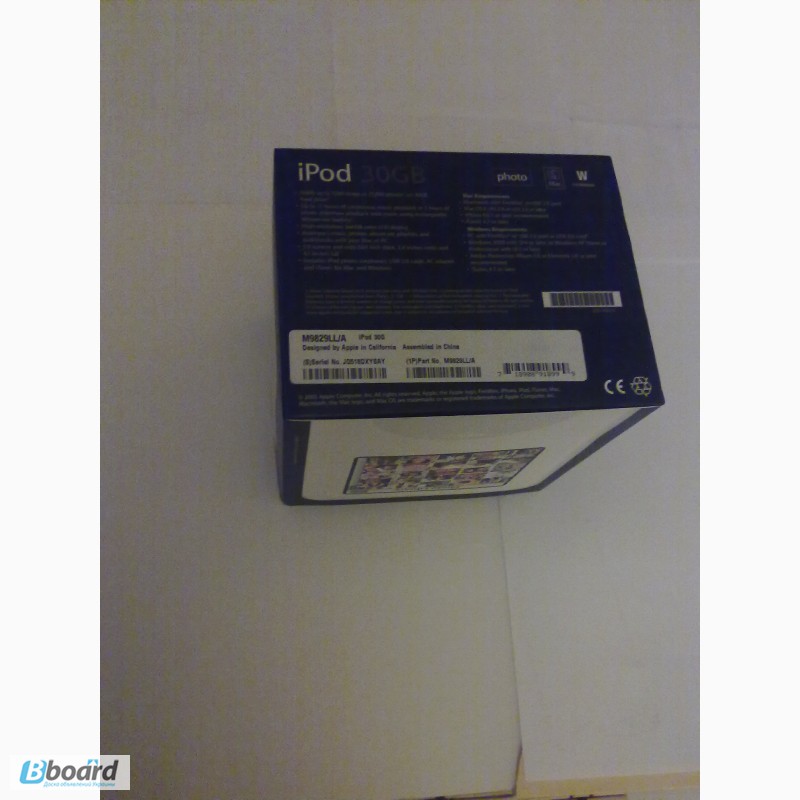 Фото 4. Продам Apple iPod 30 GB PC+MAC White M9829LL/A (4th Generation)