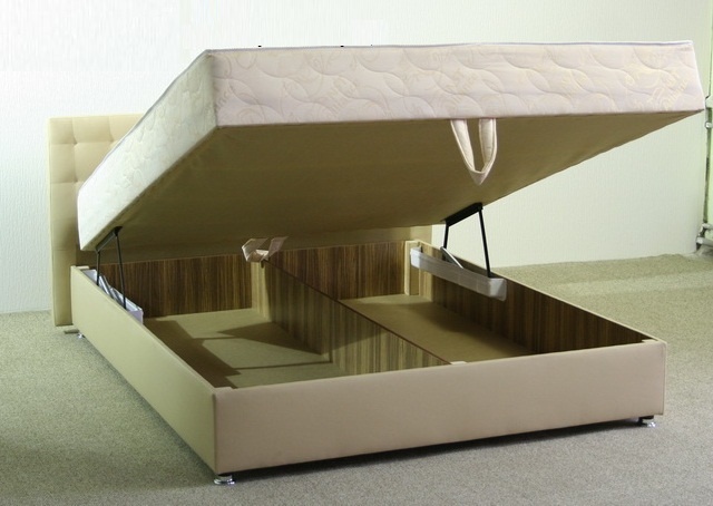 Фото 2. Кровать Камила с нишей для белья, двуспальная кровать Камила с подъёмным механизмом