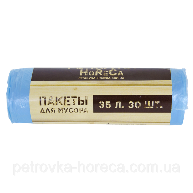 Фото 5. Пакети для сміття Petrovka HoReCa 35 л, 60 л, 120 л, 160л*10шт 26мкм