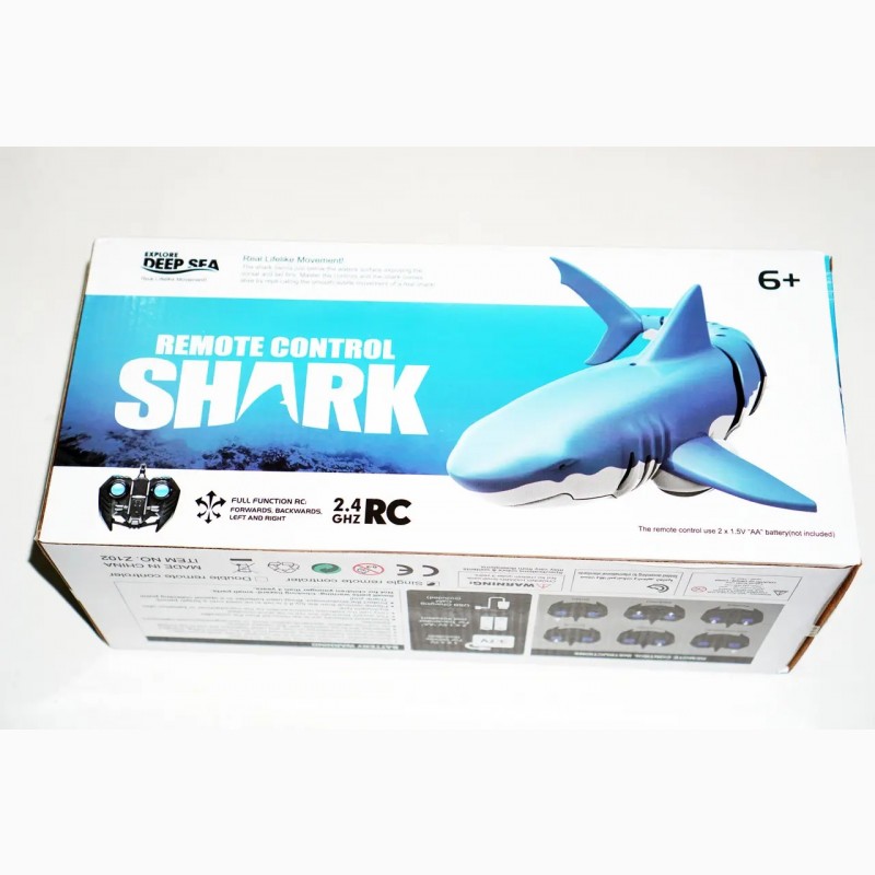 Фото 2. Интерактивная рыба, Акула Shark для детей на радиоуправлении