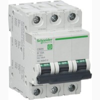 Автоматичний вимикач (MCB), Multi9 C60N, 3P, 10A, M9F10310 Schneider Electric