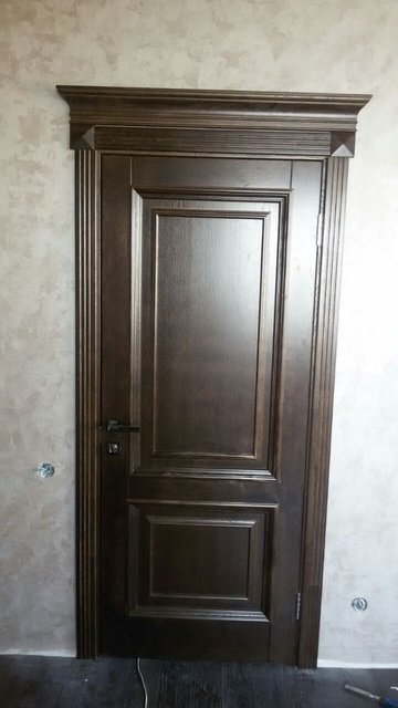 Фото 12. Межкомнатные двери из 100% массива сосны и ясеня