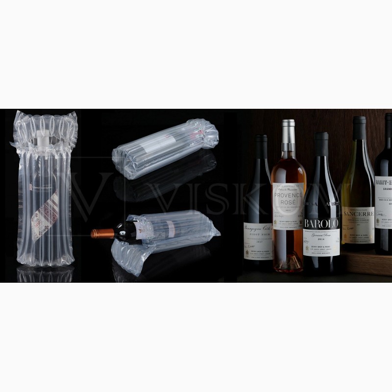 Фото 18. Воздушная упаковка AirPack для защиты бутылок вина