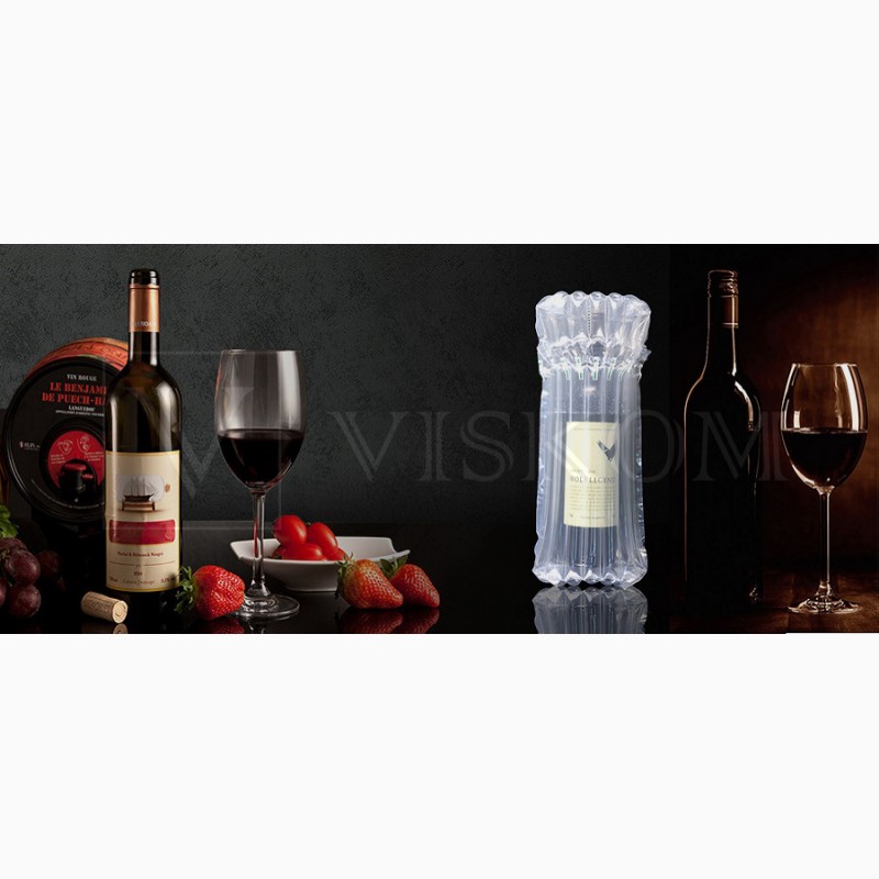Фото 19. Воздушная упаковка AirPack для защиты бутылок вина