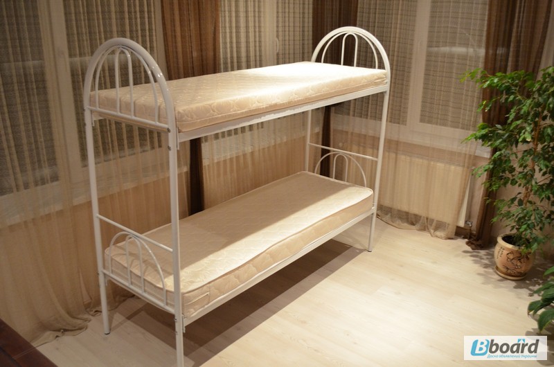 Фото 10. Ліжка металеві для гуртожитків, ліжка двоярусні для хостелів
