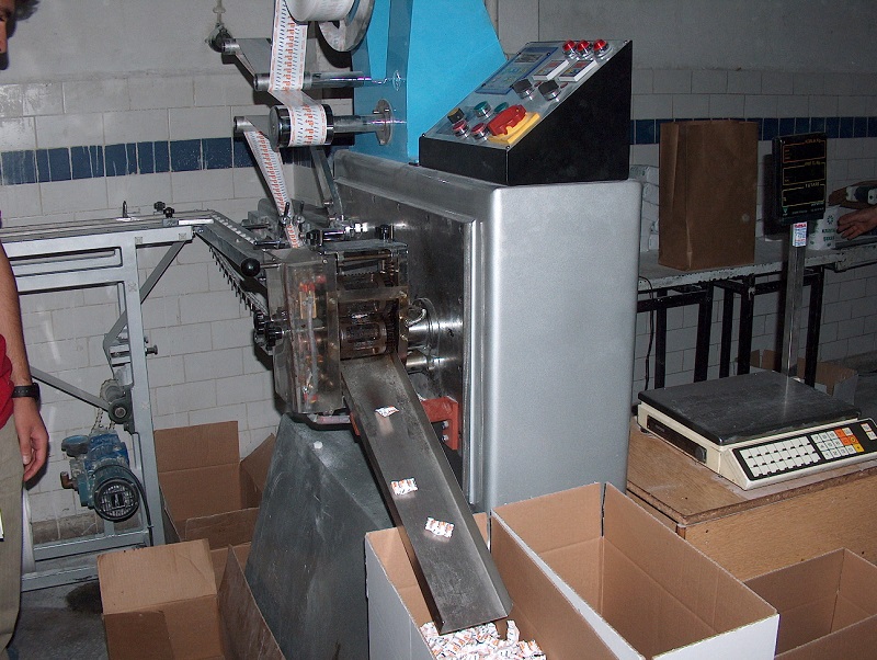 Фото 7. Oборудование для производства и фасовки рафинированного сахара в кубиках