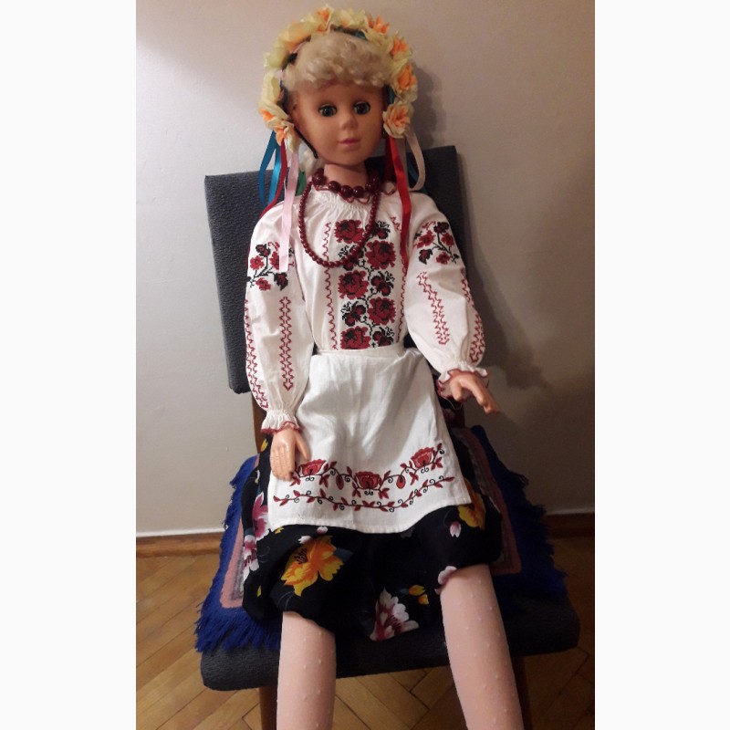 Фото 2. Гарна ростова лялька ( кукла ) «Україночка» 1 метр 15 см