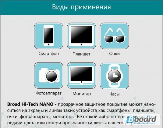 Фото 5. Broad Hi-Tech Nano - Жидкость для защиты экранов