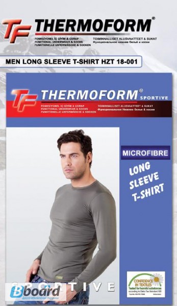 Термофутболка Thermoform 18-001, длинный рукав спорт