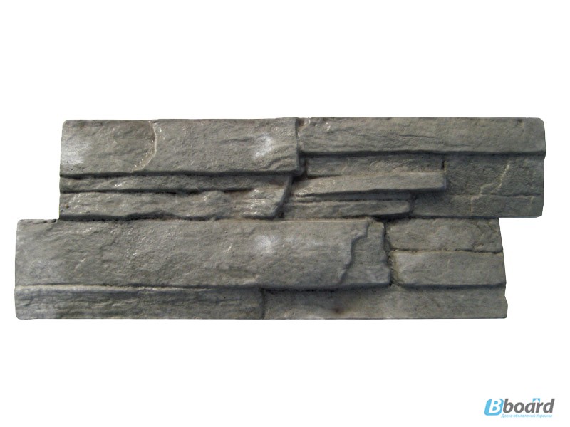 Фото 2. Фасадная бетонная плитка, облицовочная, цокольная, искусственный камень