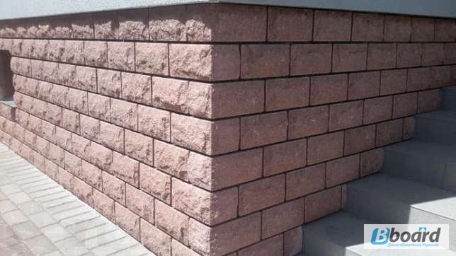 Фото 6. Фасадная бетонная плитка, облицовочная, цокольная, искусственный камень