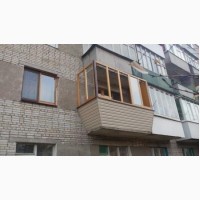 Комплексная отделка балконов и лоджий