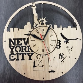 Часы настенные «Нью-Йорк. Статуя Свободы»
