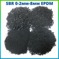 Гумова крихта SBR EPDM 0, 2-1 мм Гумовий гранулят Гумові гранули оптом