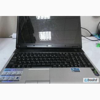 Нерабочий ноутбук MSI VR630x по запчастям