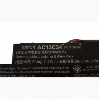 Аккумулятор Acer ac13c34(3lCP5/60/80)