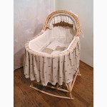 Детская мебель из лозы для новорожденных