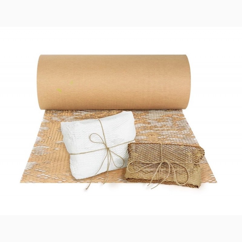 Фото 10. Cотовая крафт-бумага коричневая PaperPack, Рулон - 42 см х 250 м