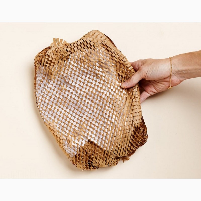 Фото 6. Cотовая крафт-бумага коричневая PaperPack, Рулон - 42 см х 250 м
