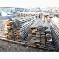 Продам обрезной горбыль из липы свежепил, Миргород