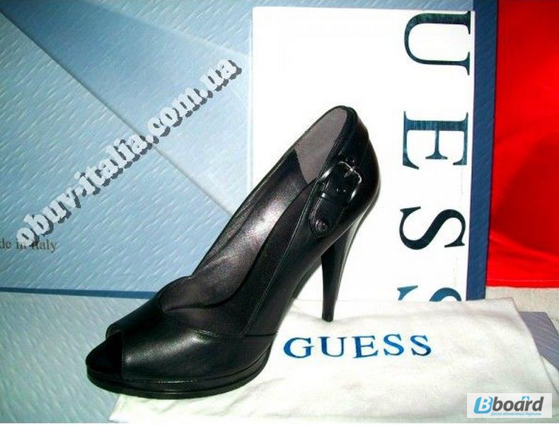 Фото 7. Туфли кожаные женские фирмы Guess оригинал Италия