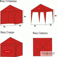 Шатры и палатки для торговли, мероприятий и выставок Open air