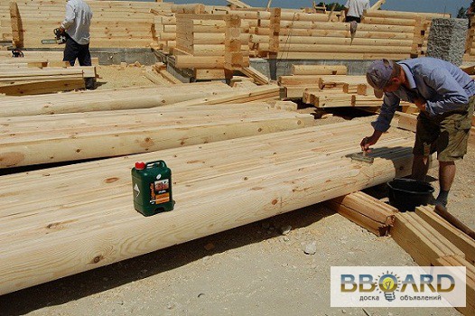 Фото 2. Антисептик «Lignofix-Stabil» - идеальная защита для новой древесины