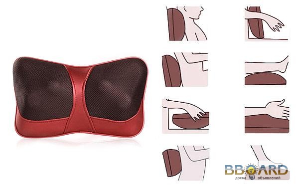 Фото 3. Массажная подушка massage pillow for home and car