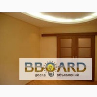 Капитальный ремонт комнаты, ремонт квартир услуги в Киеве, покраска, шпаклевка, обои