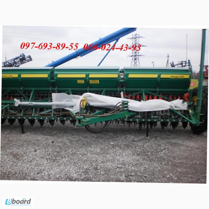 Сеялка Харвест 540 зерновая механическая с транспортным устройством