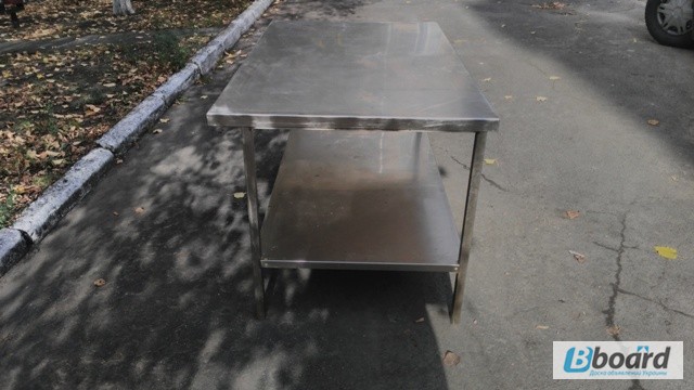 Фото 2. Продам металлические столы из нержавеющей стали бу