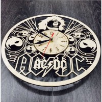 Концептуальные настенные часы «AC/DC»