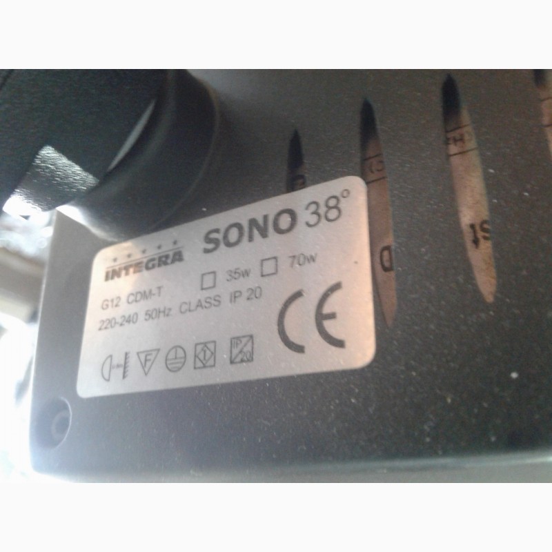 Фото 3. Светильник трековый Sono 38 б/у, прожектор трековый б/у