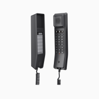 Grandstream GHP611 Black, готельний ip-телефон, 2 sip-акаунти, PoE