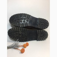 Коричневые замшевые мужские туфли LUFTPOLSTER натуральная кожа р.43 (29) Н2002