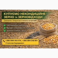 Закупівля некондиційного зерна та агровідходів по Україні