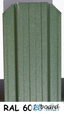 Фото 2. Штакетник металлический для забора Матовый, ширина 115мм, 10 цветов