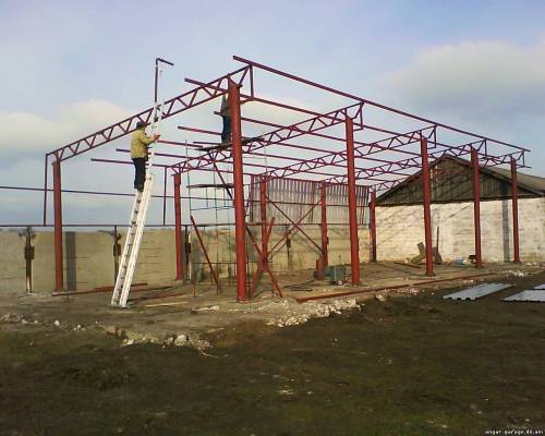 Строительство ангаров по Украине. Изготавливаем и монтируем ангары, склады