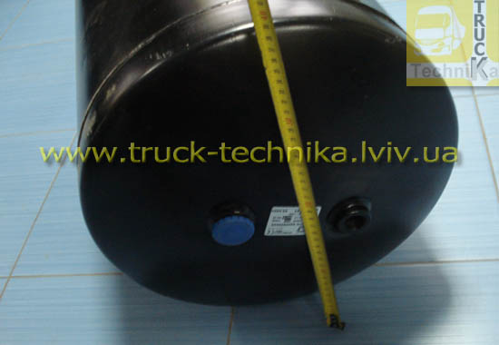 Фото 3. Ресивер воздушный баллон 80L, диаметр 396 mm., длина 750 mm., выход M22x1, 5 mm