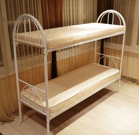 Фото 2. Металлическая кровать двухъярусная, кровать эконом