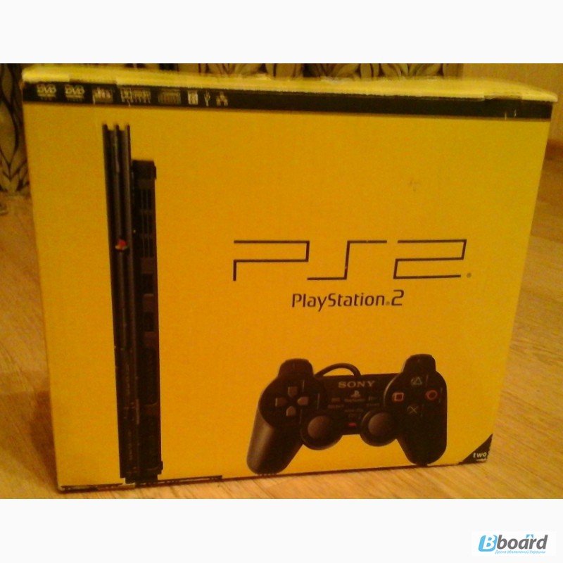 Фото 6. Игровая консоль Sony PS2 slim. Плюс диски