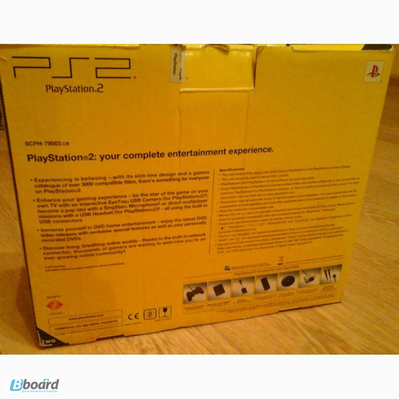 Фото 8. Игровая консоль Sony PS2 slim. Плюс диски