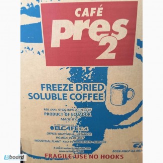 Кофе весовой растворимый сублимированный El Cafe Pres-2