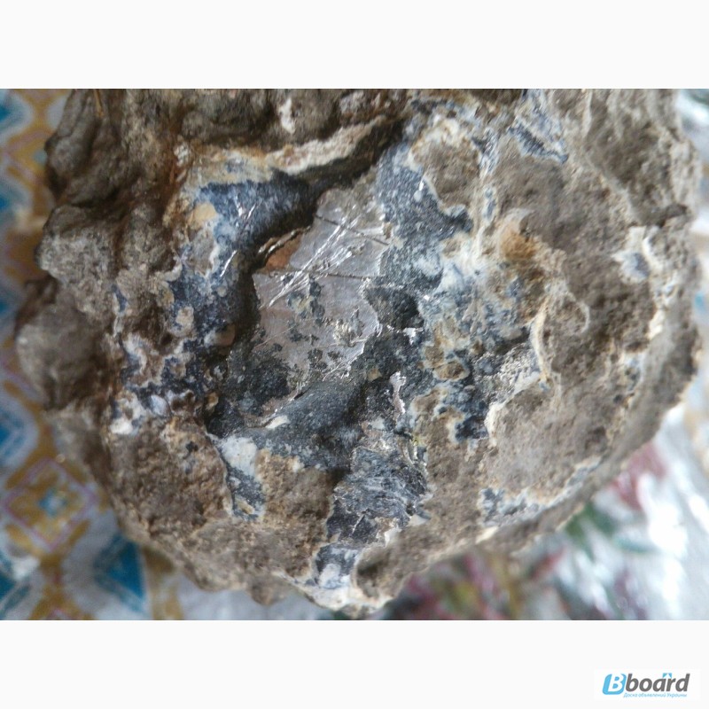 Фото 4. Метеорит металисеский не магнитный