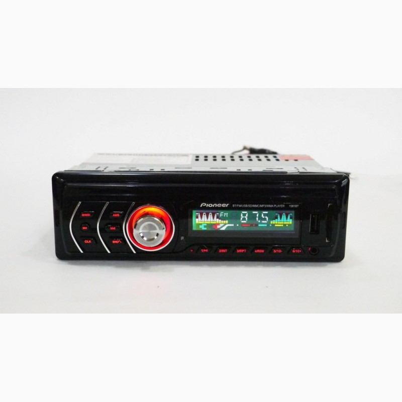 Фото 5. Автомагнитола Pioneer 1581BT Bluetooth, MP3, FM, USB, SD, AUX - RGB подсветка