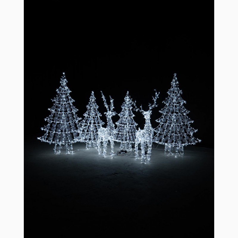 Фото 7. Студія «ОМІ» Створює унікальні світлові фігури, включаючи новорічні на замовлення
