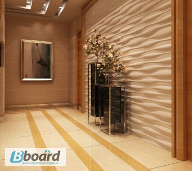 3D Панели для объемной отделки стен- рельефные 3-д стеновые панели из бамбука