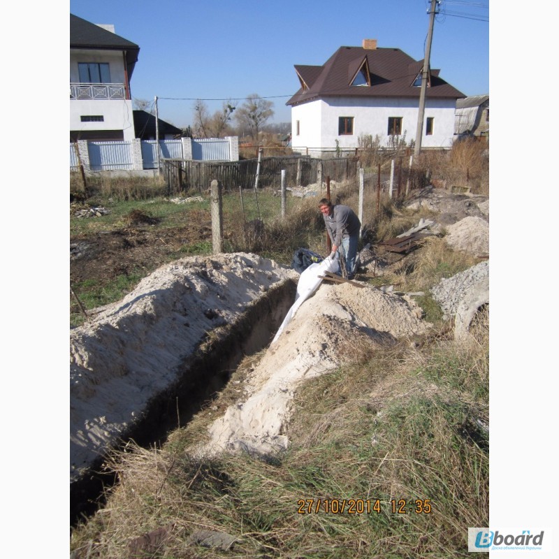 Фото 5. Выкопать траншею в Одессе