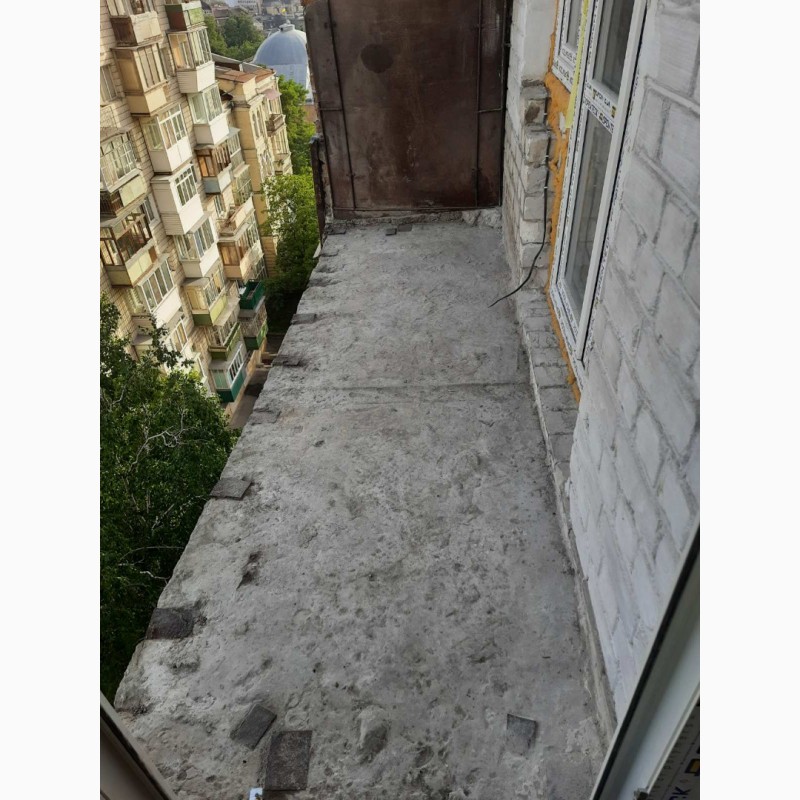 Фото 16. Демонтаж ограждений ( парапетов ) на балконе ( лоджии ). Киев